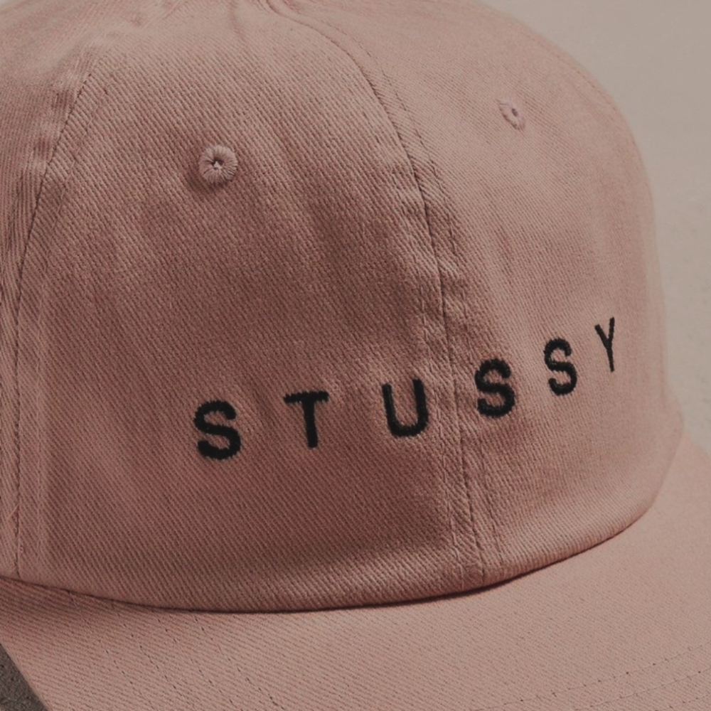 STUSSY Spell Out Baseball Hat